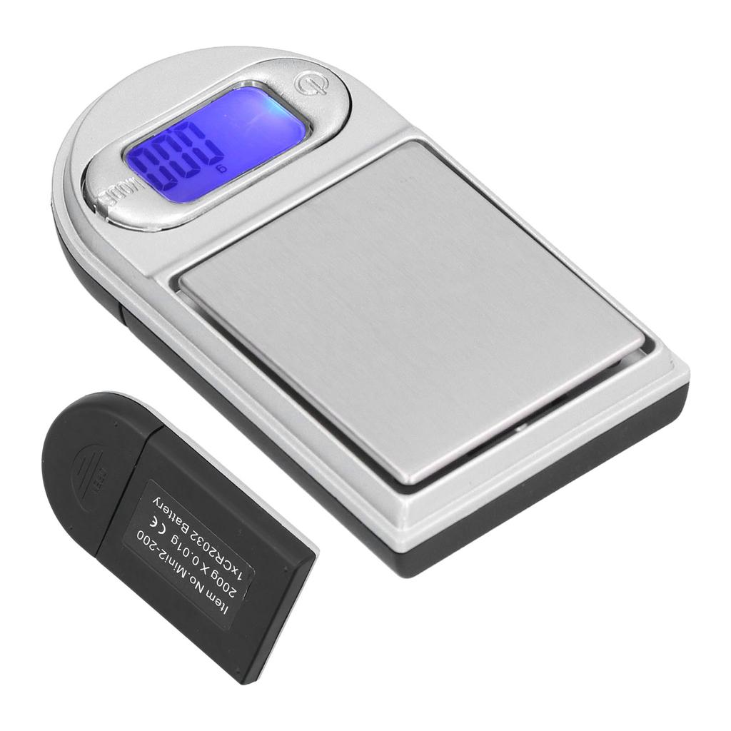 200g0.01g Jewelry Scale 4 Units Conversion Mini Scale with LCD Display for Food Jewelry Medicine