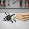 Adjustable Wood Hole Saw Drill Bit Easy Operate Hole Cutter for Beginner Carpenter Home DIY Repair Projects