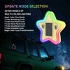 Plastic Car Atmosphere Light Universal Decorative Window Light New Solar LED Light  Auto Decor