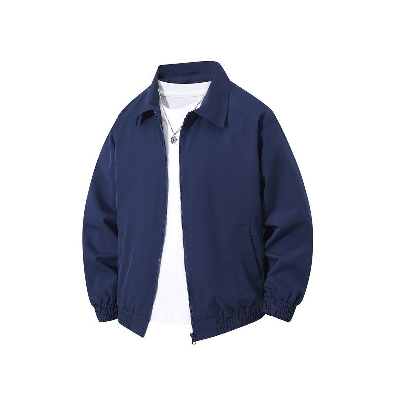 

Boat Jacket Men s Spring High-end Long Jacket Handsome Casual Baseball Uniform S