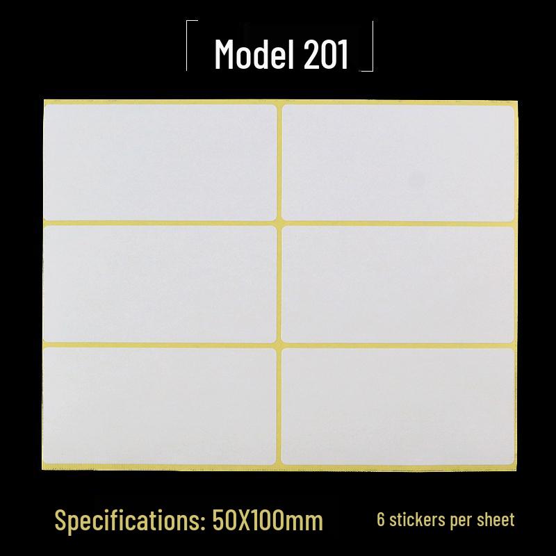 Adhesive Memo and Name Sticker Labels