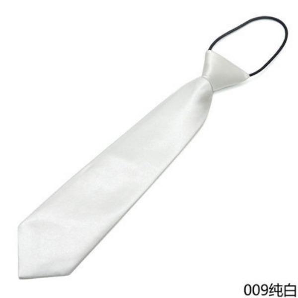 Large Quantity Production Boys And Girls Solid Color Small Tie Children'S Performance Class Uniform Adult Shirt Short Tie