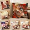 Honkai Star Rail M-Mydei Pillow Case Silky Elegant Comfort Sofa Bed Invisible Zipper