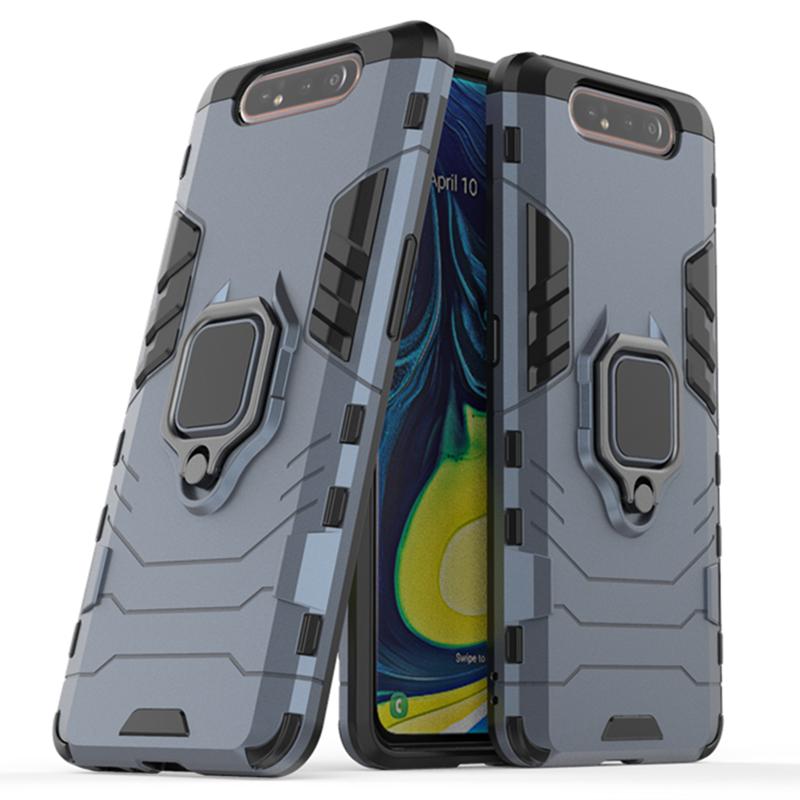 Beschermhoes Voor Samsung A80 Hoesje Ringhouder Bumper Telefoon Achterkant Voor Samsung Galaxy A80 GalaxyA80 A 80 A805 SM-A805F A805F For Galaxy A80