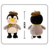 Painter Penguin Plush With Q Version Cuddly Animal Toys Sleeping Pillow Toy