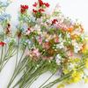 Floral Display Artificial Silk Flowers Pink Artificial Faux Plants  Living Room Ornaments