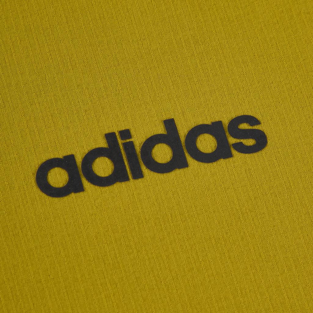 Adidas SS25 Outdoor Fashion Comfortable Versatile Hooded Jacket Men Jacket Yellow Green KB8508