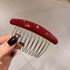 Acrylic Fshionable Temperament Non-slip Hair Comb Bangs Comb Going Out Hair Accessories Hair Comb Hairpin