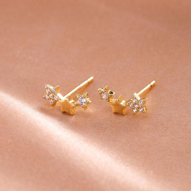 

Серьги-звезды Banyan Tree S925 Silver для женщин - Элегантный дизайн в виде пятиконечной звезды ES1567 золотой