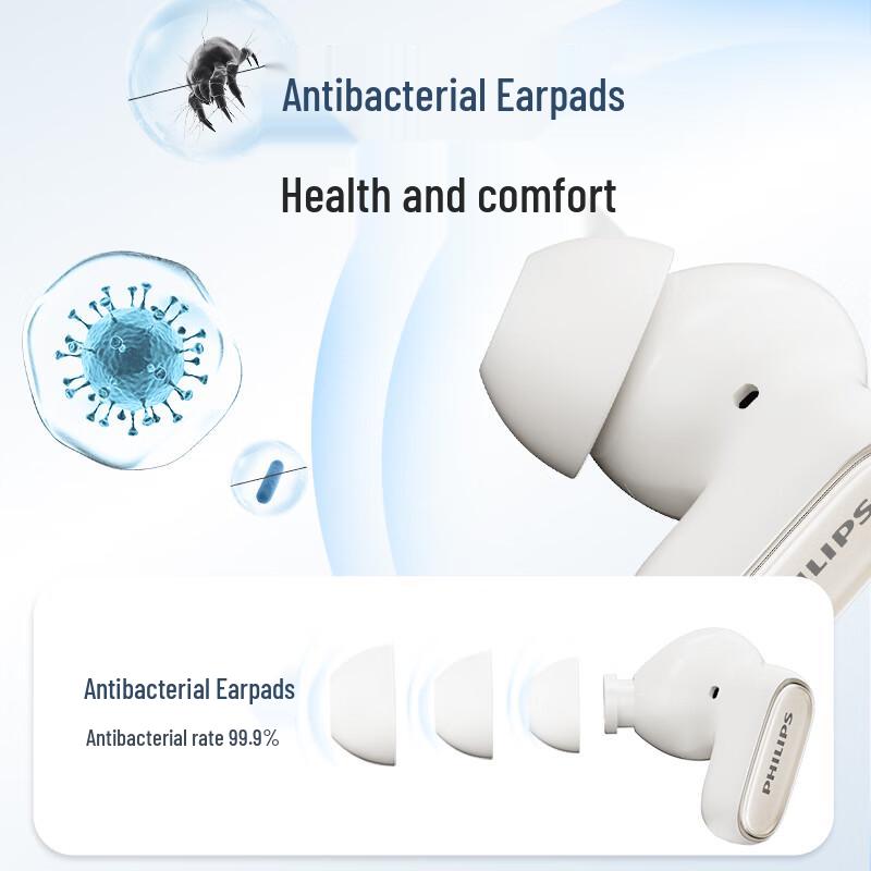Philips TAT2569 True Wireless Semi-In-Ear Bluetooth-Kopfhörer