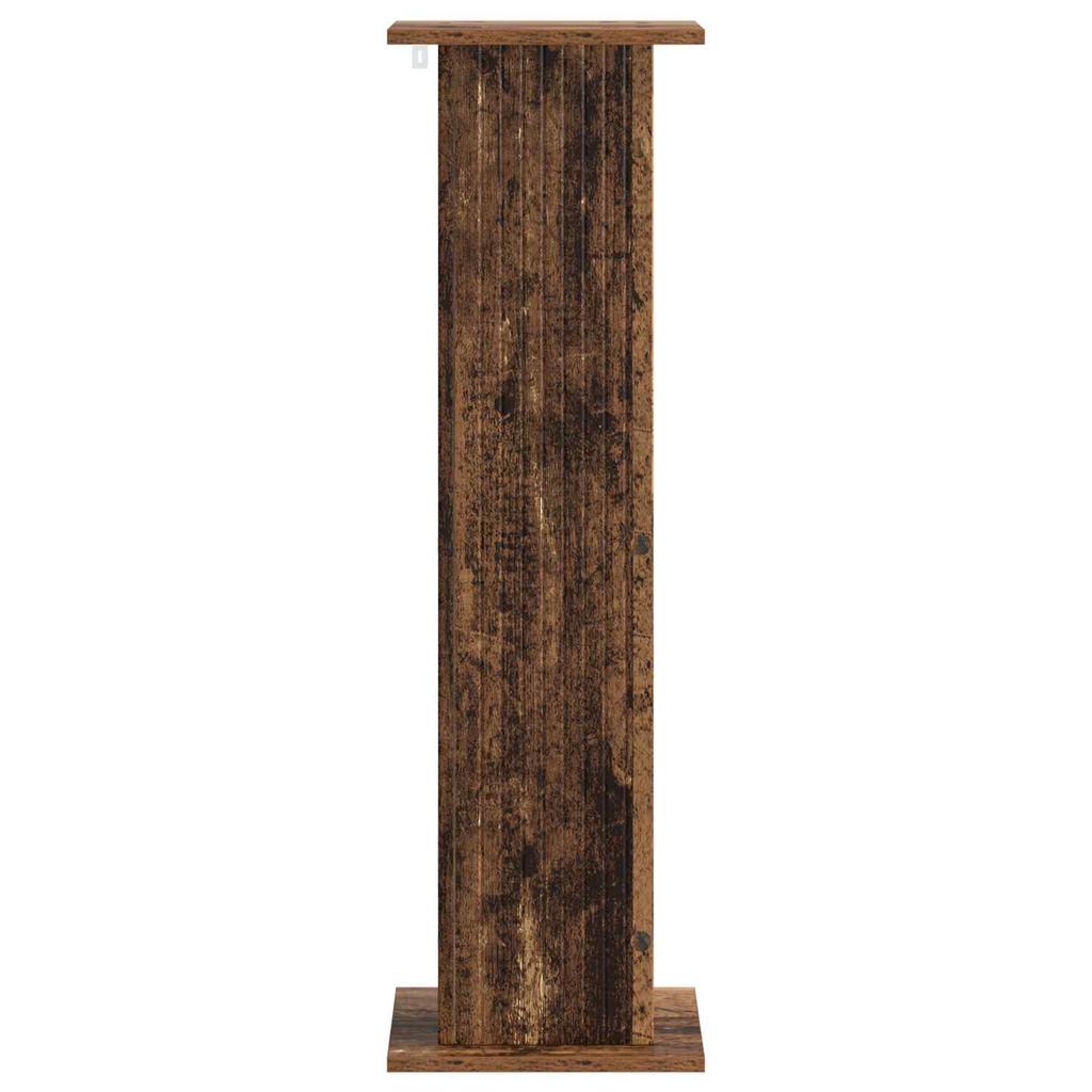 Plant Stand Reclaimed Wood Look 30.5 X 30 X 100.5 Cm Engineered Wood