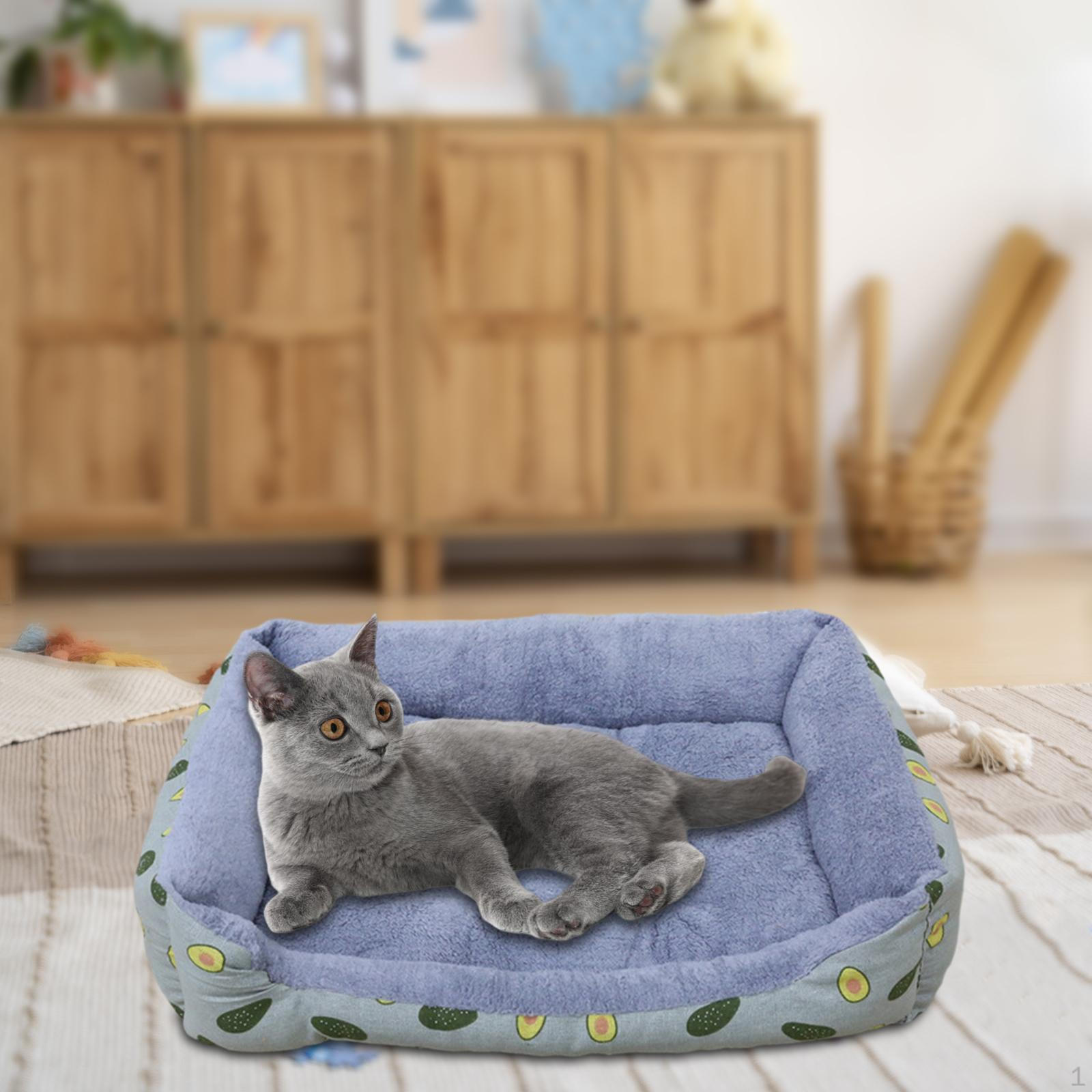 

Уютная кроватка для маленьких собак и кошек — мягкое и уютное спальное место 40cmx30cm