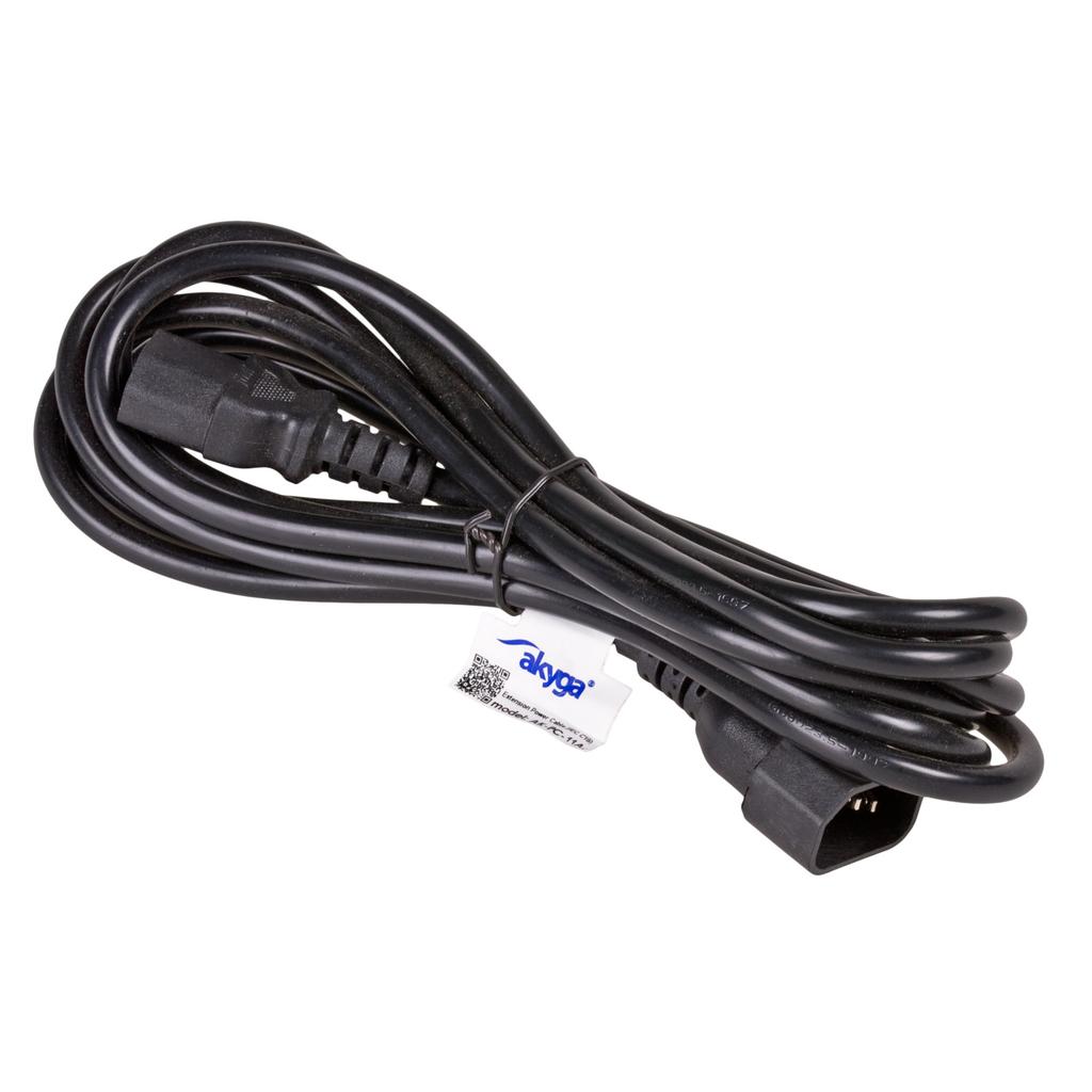 3-Pin Power Extension Cable For Atx Itx Akyga Ak-Pc-11A Iec C13/C14 Cable 5M