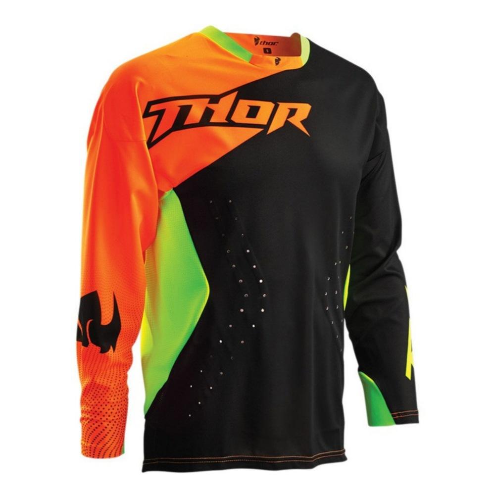 2024 new THOR downhill suit summer long-sleeved outdoor sports quick-drying breathable off-road motorcycle suit cycling suit