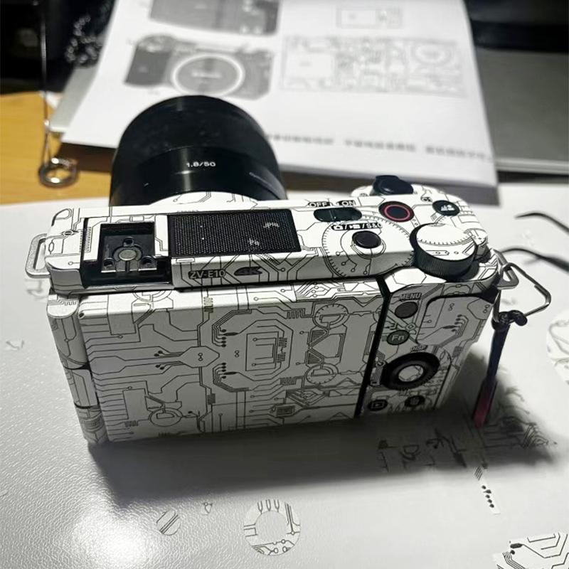 ZV-E10M2 Spersonalizowana naklejka dla Sony ZV-E10II Naklejka Skórka Aparat Winylowa folia owijająca Płaszcz ochronny ZV-E10 I II ZVE10II ZV-E1