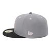 New Era 59FIFTY Side Patch MLB ONSPOTZ Special Edition NY Size 8 5950 NEYYANCO WS75TH STGRY BLACK Two-Tone Grey/Black
