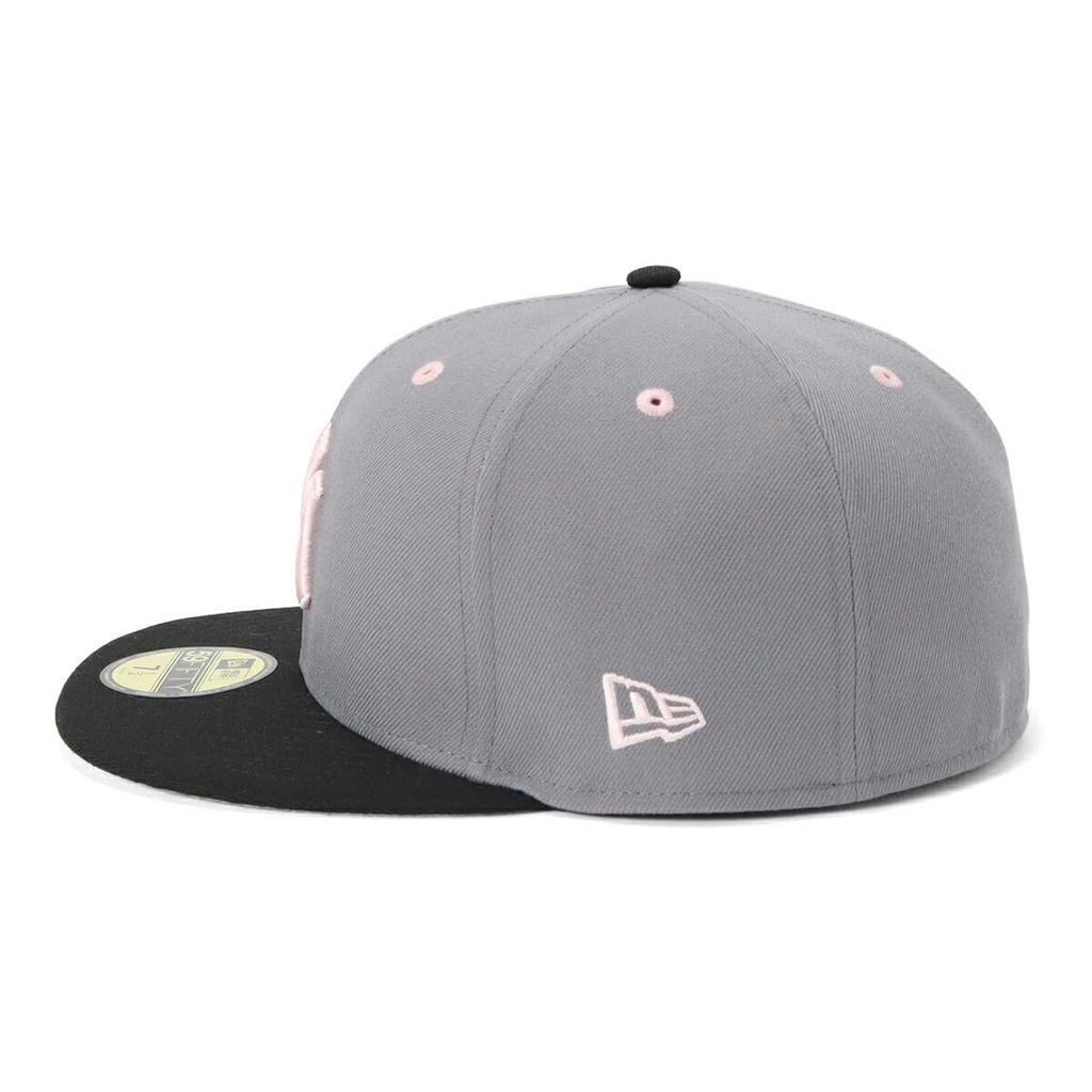 New Era 59FIFTY Side Patch MLB ONSPOTZ Special Edition NY Size 8 5950 NEYYANCO WS75TH STGRY BLACK Two-Tone Grey/Black