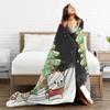 Bubu Dudu Merry Christmas Soft Blanket Camping Plush Bedding Throws Fluffy Couch Chair Flannel Bedspread Sofa Bed Cover
