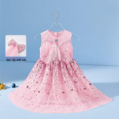 Vestido de Verano de Princesa Elsa para Niñas de Disney