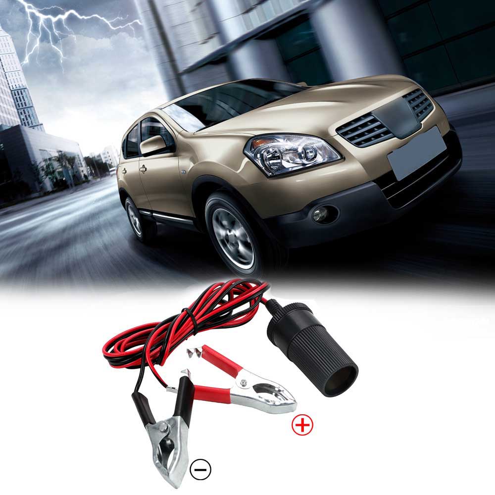 Clema Terminal Baterie Auto 12V Clip Mufă Femeie Baterii Adaptor Brichetă Camion Remorcă Accesorii Motocicletă