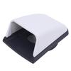 Marine Intake Exhaust Cowl Ventilator 3in Stylish Look Enhanced Airflow Sturdy Boat Vent Cover for RV Yacht Black