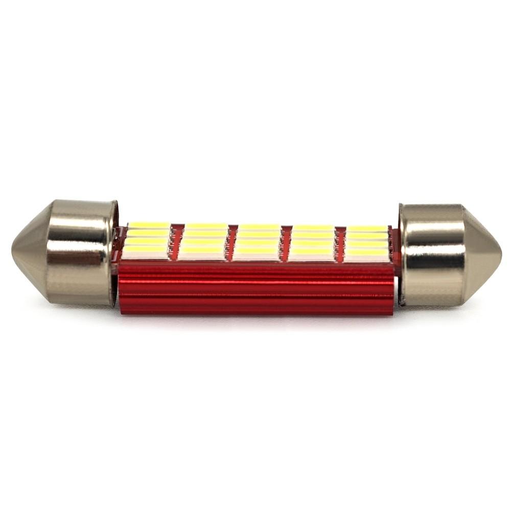 2 szt C10W żarówka 41mm LED SV8.5 12V CANBUS mocna Off-Road