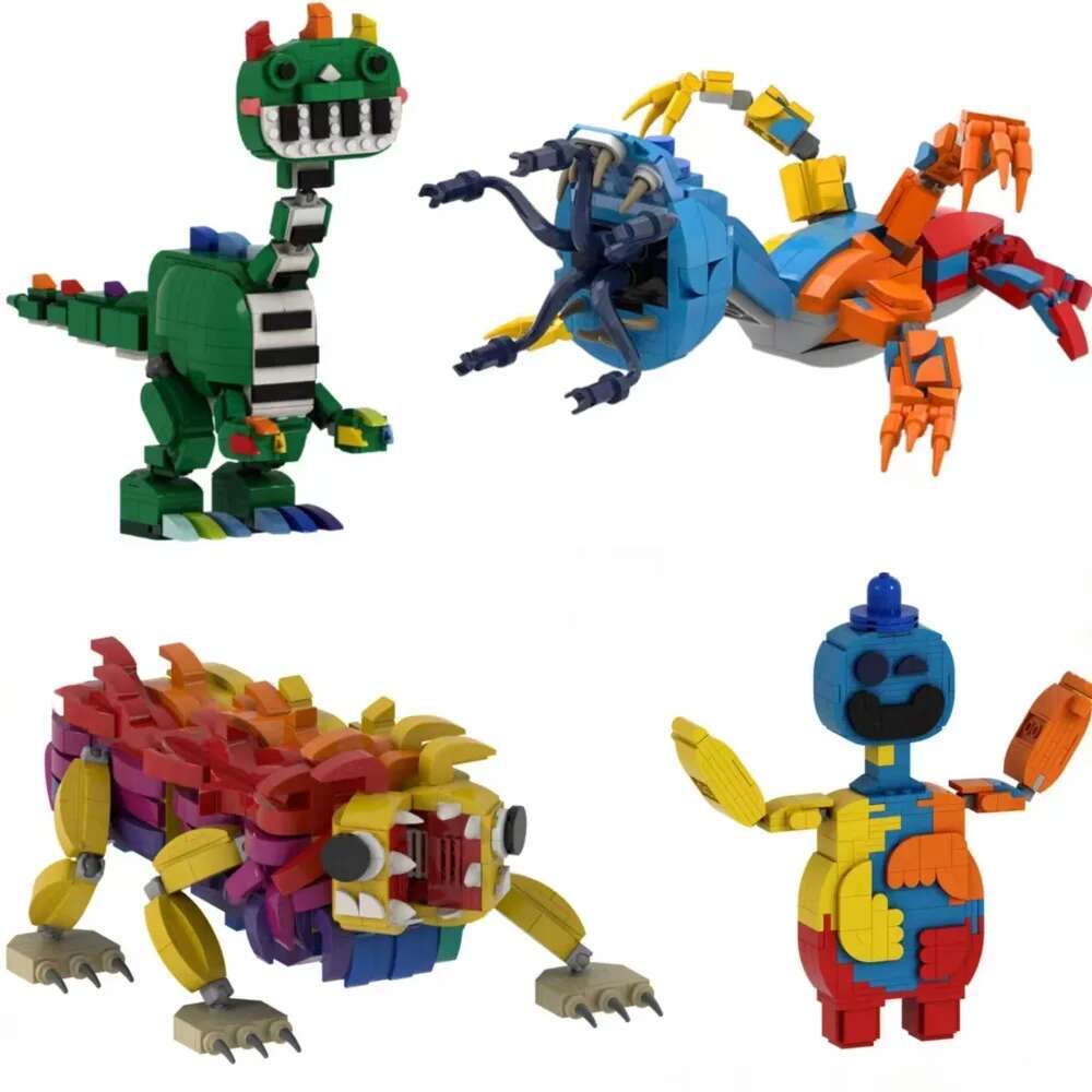 Doeys The Doughmans Building Block Pianosauruses Nightmared Critter Block Yarnabys Building Blocks Game Block Toy Gift