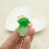 5pcs Chinese Cabbage Keychains Simulated Vegetable Grape Pendant Key Chain Car Keyring for Bag Purse Jewelry Accessory