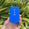Silicone Car Key Case Cover For Toyota Corolla Prado Camry 55 50 Land Cruiser 200 TLK 200 Holder KeyChain Protection Accessories