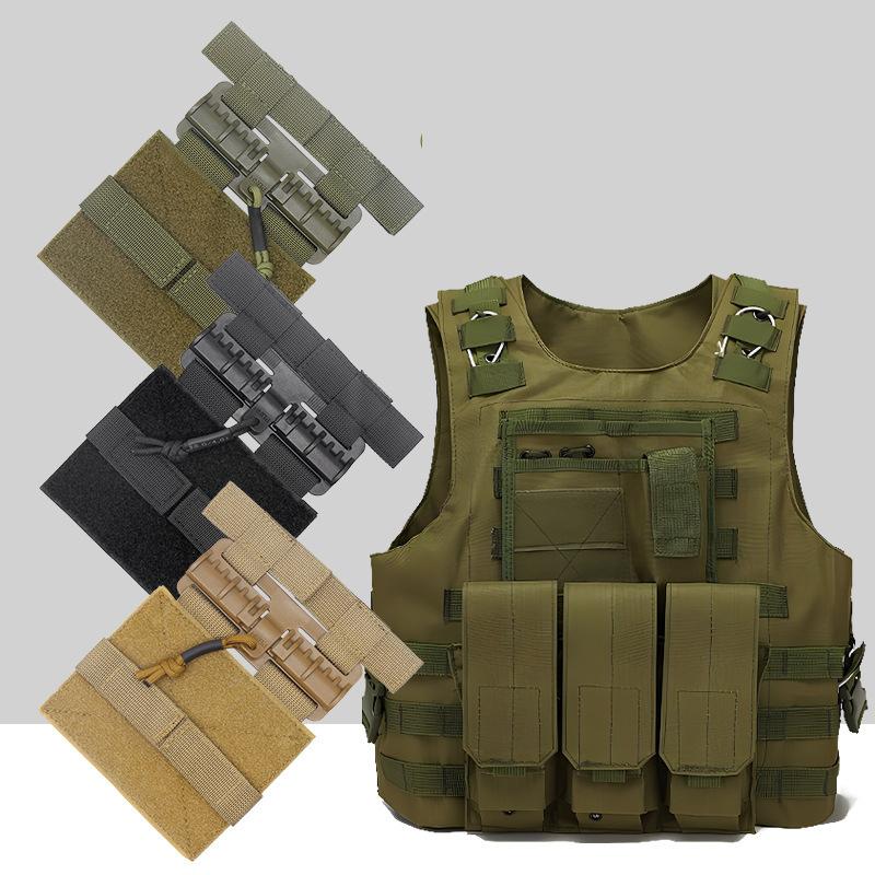 Tactical Vest Universal, Quick-release Buckle Multi-functional Breathable Vest Field Military Fan Equipment
