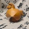 Cliff Cypress Horse Zodiac Carving: Fortune Horse Handheld Wooden Ornament