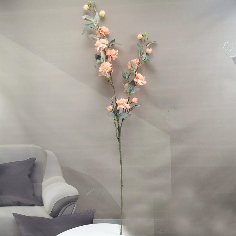 

90см Искусственный Цветок Шелковая Имитация Букеты Персикового Цвета для Дома Стола Свадебной Арки Украшение для Вечеринки Задний План Искусственный Цветок шампанского