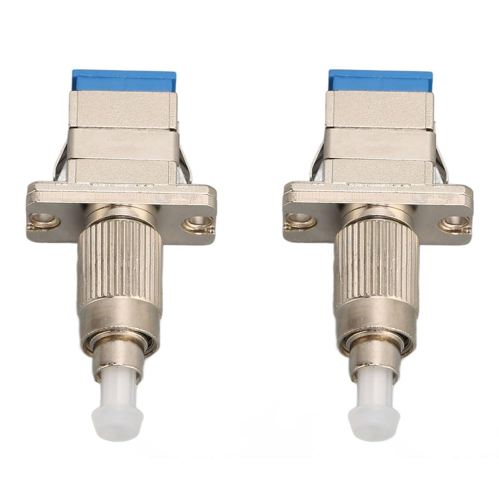 2pcs FC Male To SC Female Adapter FC UPC Male To SC UPC Female Single Mode Hybrid Optical Fiber Connector Adapter