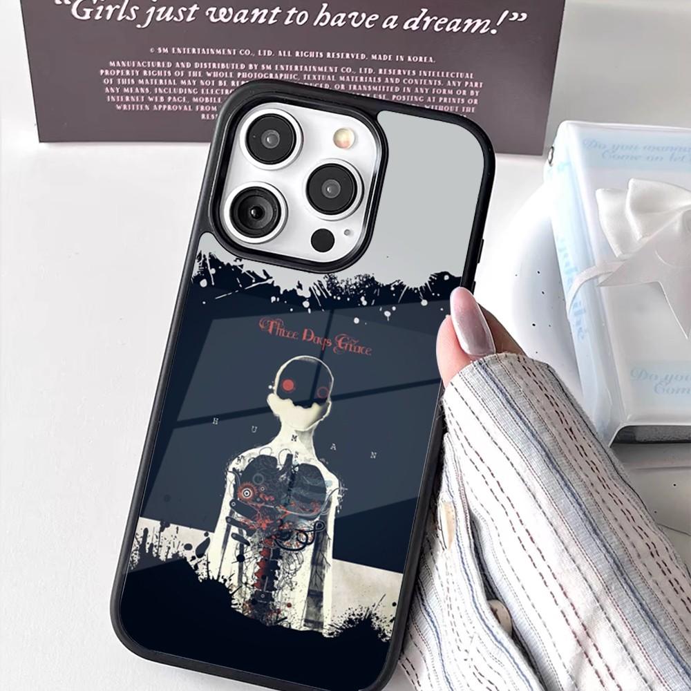 

band T-Three Days G-Grace Phone Case For iPhone 16,15,14,13,12,11,Pro,Max,Plus,Mini New Magsafe Magnetic Wireless Charging iPhone15pro