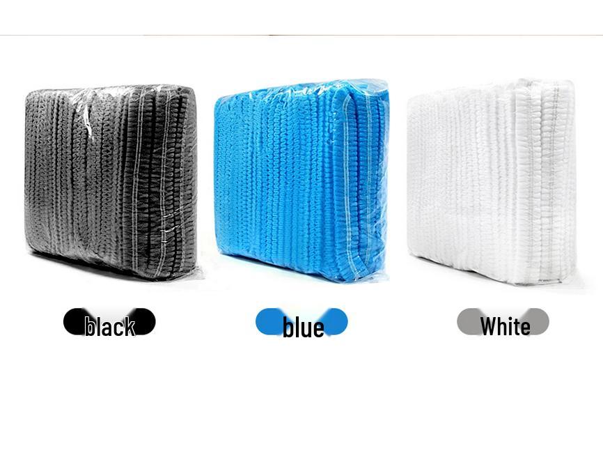 Disposable Dustproof Kitchen Hair Net Cap - Non-woven Fabric, Thickened, Anti-Hair Loss for Chefs & Catering