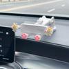 Car Cartoon Phone Holder for Navigation - Creative Air Vent Suction Cup Mount Stand, Rotating Gravity Support Multi-Function Bra