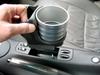 ALCABO Drink Holder, Silver Cup, for Porsche 997/987 Left-Hand Drive (AL-P201S)