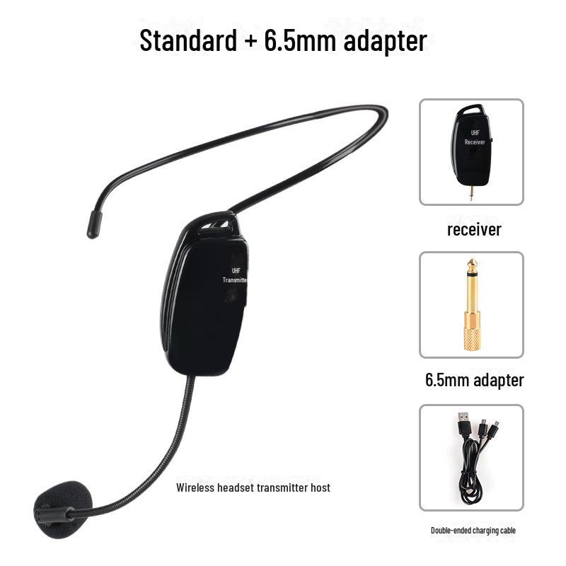 

Беспроводная гарнитура с микрофоном для обучения и выступлений на открытом воздухе English Packaging + English Manual