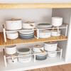 Kitchen Supplies Multifunctional Retractable Combination Rack Cabinet Baffle Layered Seasoning Pot Tableware Storage Rack