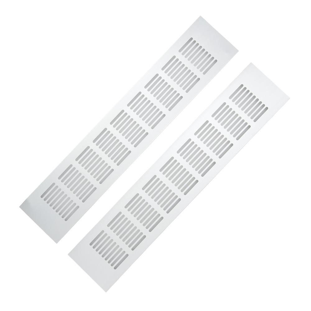 2 Pcs Set Aluminium Alloy Ventilation Grille Multiple Sizes Vent Plate  Closet Ventilation