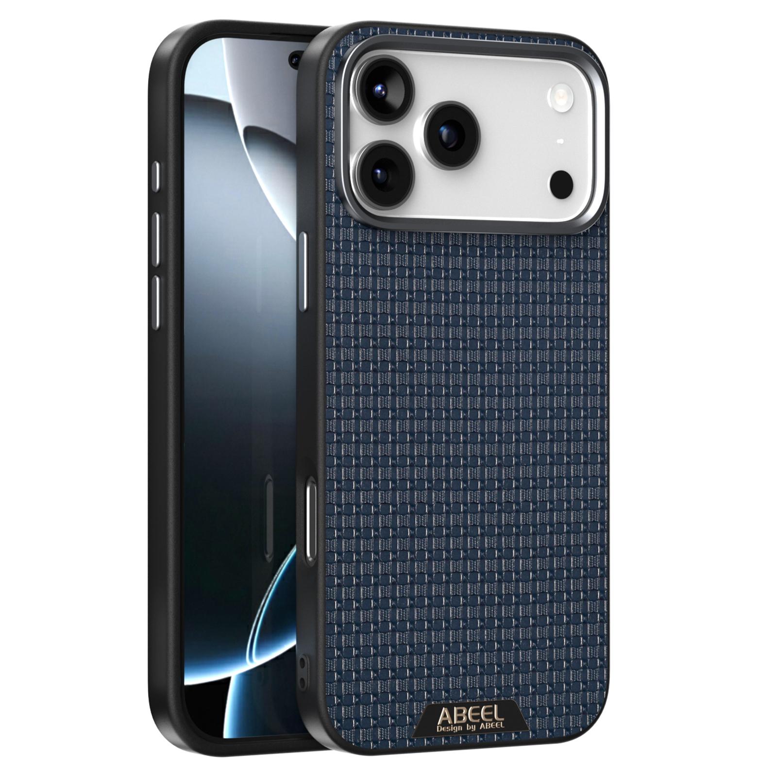 Чехол ABEEL для iPhone 17 Pro, совместимый с MagSafe, с текстурированной задней крышкой с микротиснением C