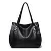 2026 Retro Women's Large Capacity Soft Leather Tote - Casual Single Shoulder Underarm Bag