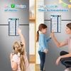 Upgraded Slider Morning/Bedtime Routine Chart for Kids Toddlers - Magnetic Kids Chore Chart for 2 Kids, Dry Erase Chore Chart for Kids, Visual