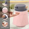 uxcell Foam Soap Dispenser Ceramic Foam Soap Pump for Bathroom 400ml Pink