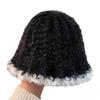 Thick Plush Knitted Hat For Children'S Autumn And Winter Styles Cold Resistant Woolen Hat For Warmth Ear Protection And Large Head Circumference