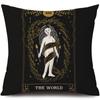 Tarot Card God Sun Face Pillowcase Moon Pillowcase Decoration Living Room bedroom sofa Bed Home Decor Car Cushion decoration
