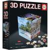 3D Puzzle - EDUCA - Cube Voyage - 216 Pieces - 6 Puzzles of 36 Pieces - Playful Challenge 8 Years + (20124)