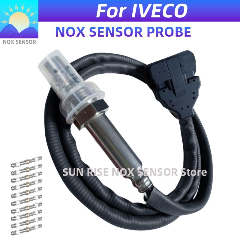 5801754014 5WK96775A 5WK9 6775A 24V Nitrogen Oxygen Sensor 24V For IVECO Trucks Buses Diesel Exhaust Gas Detection Nox Sensor Note Only the probe