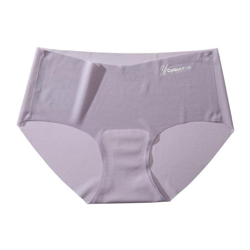Women S Low Waist Seamless Antibacterial Summer Breathable Triangle Underwear
