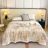 Nordic Style Bubble Lamb Wool Double-layer Blanket Four Season Universal Plush Thickened Multifunctional Public Room Nap Blanket